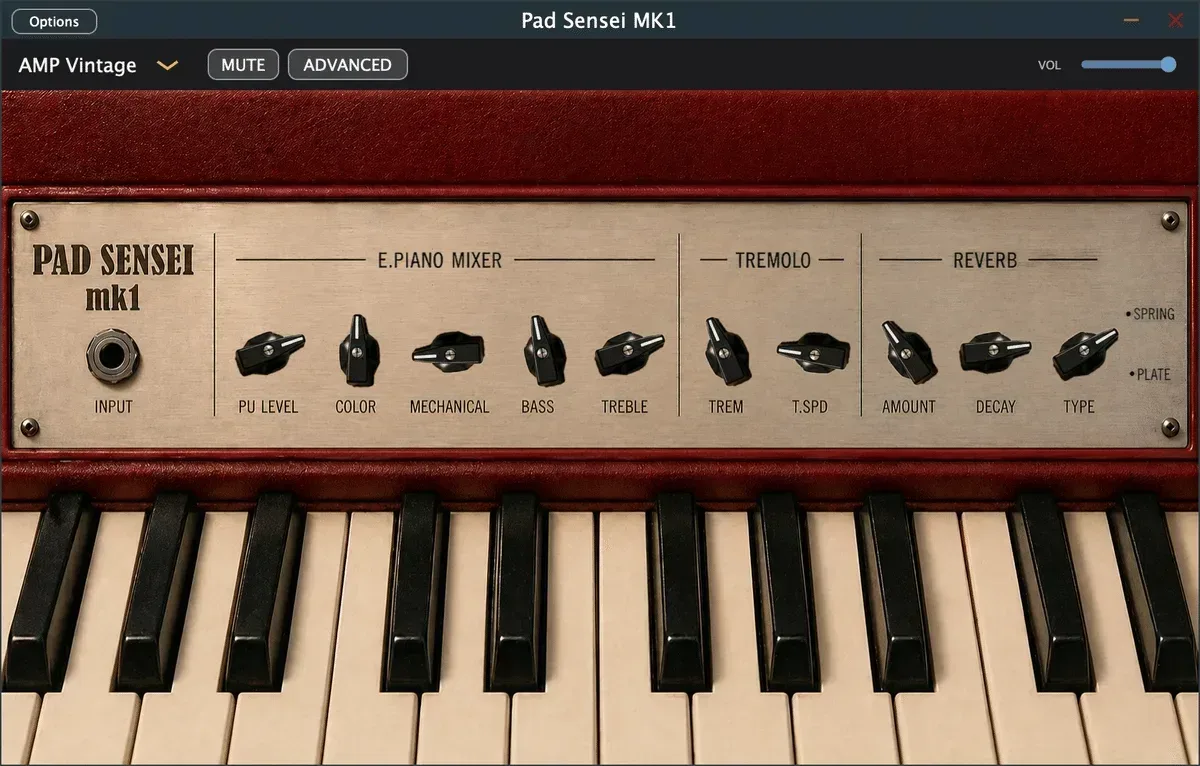 Pad Sensei Keys MK1｜73年のエレピを再現した30MBの物理モデリング音源