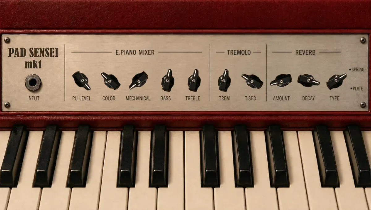 Pad Sensei Keys — Rhodes 1973 Stage / Suitcase