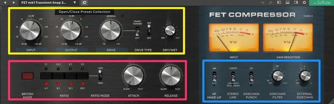 SoftubeのFet Compressor mkⅡは色々凄かった | 無理ない暮らし