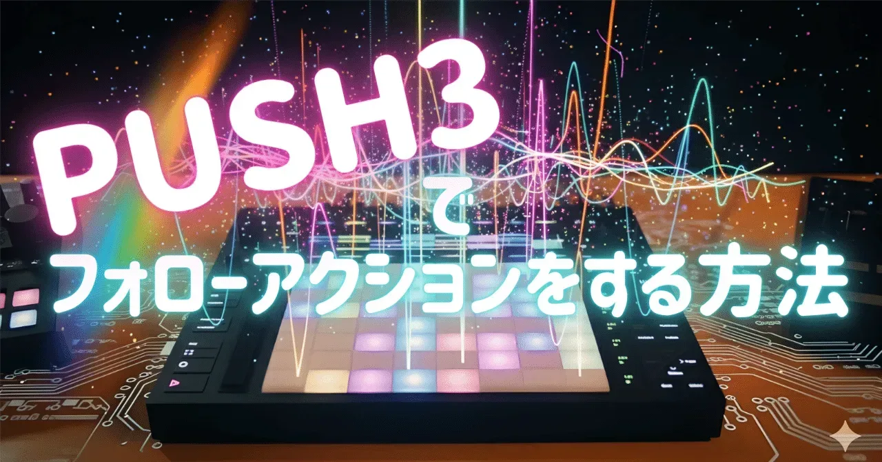 PUSH3でフォローアクションをする方法｜うりなみ