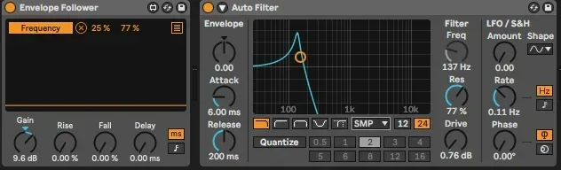 AbletonのEnvelope Followerでオートワウを作って遊ぼう