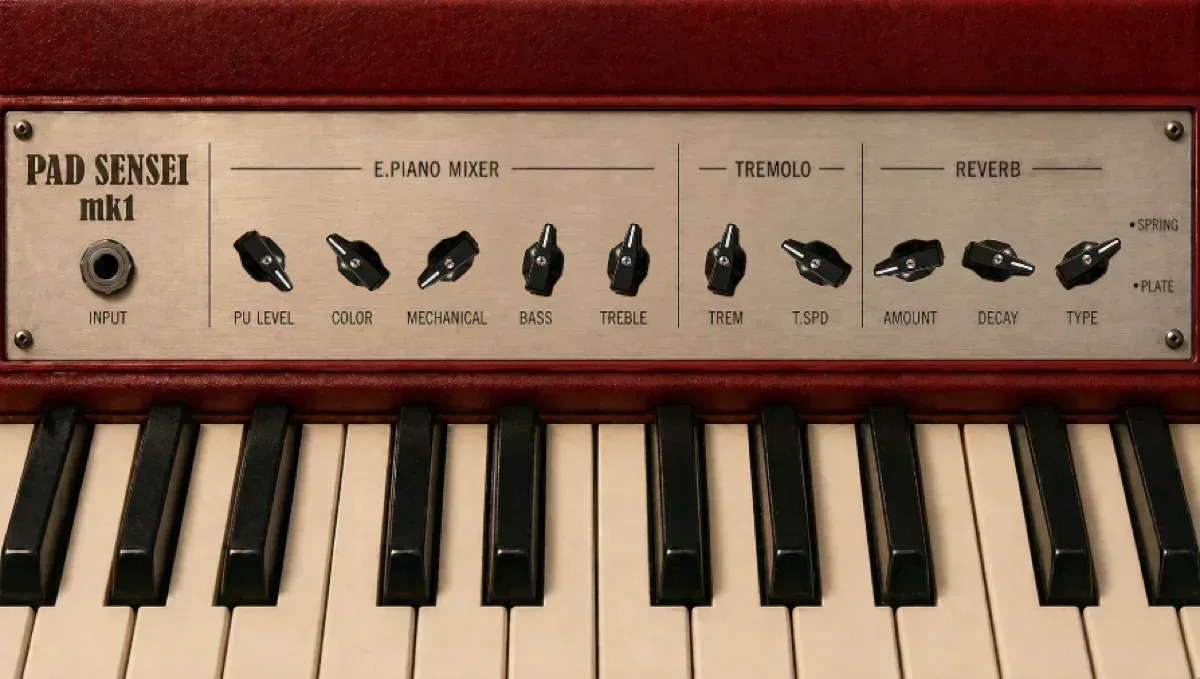 Pad Sensei Keys — Rhodes 1973 Stage / Suitcase