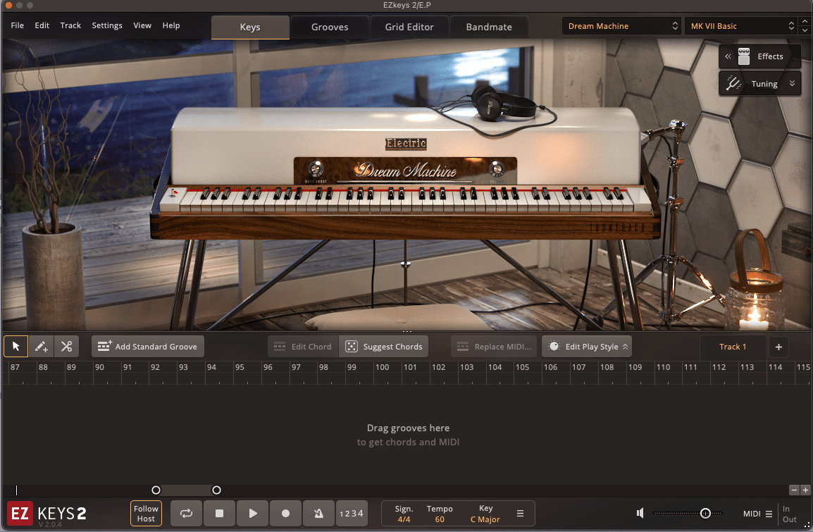 EZKeys2 の設定画面